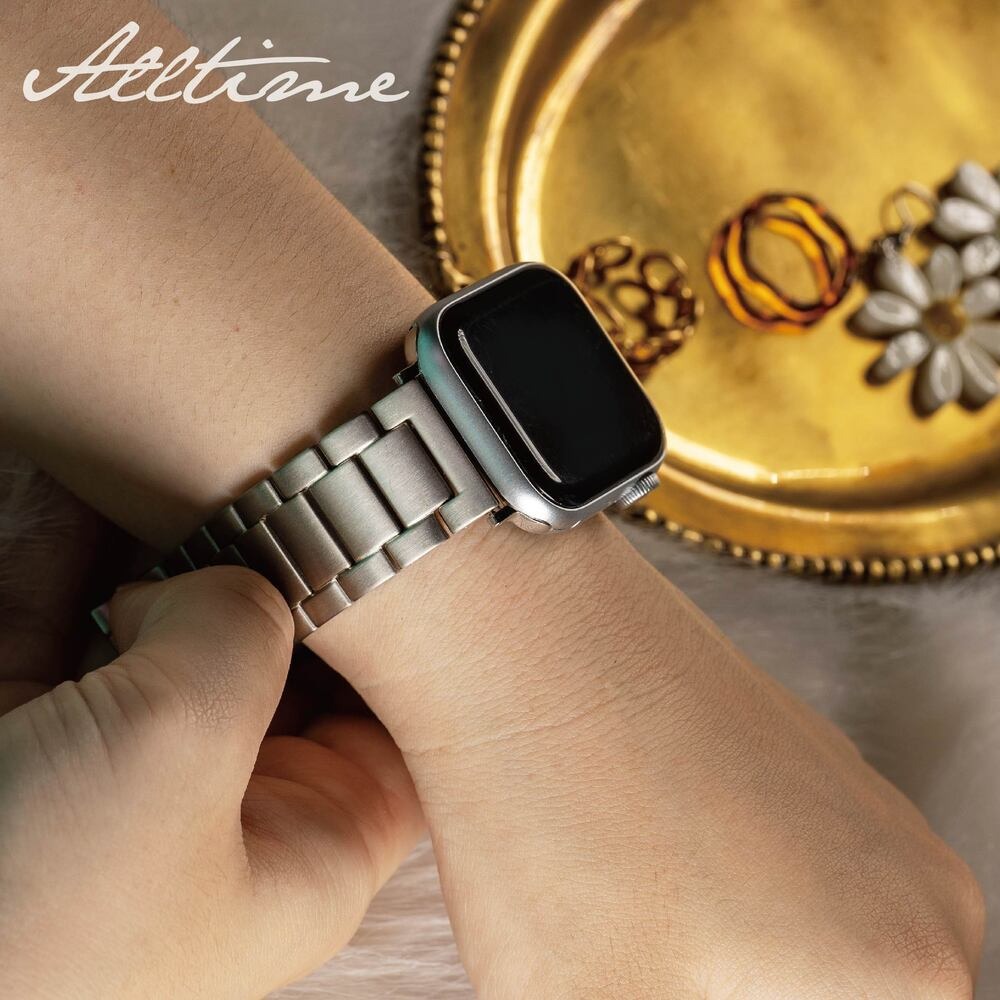 【太空金屬-鈦Ti】AllTi22 經典不敗極輕量鈦合金 Apple watch 錶帶 蘋果錶帶-細節圖7