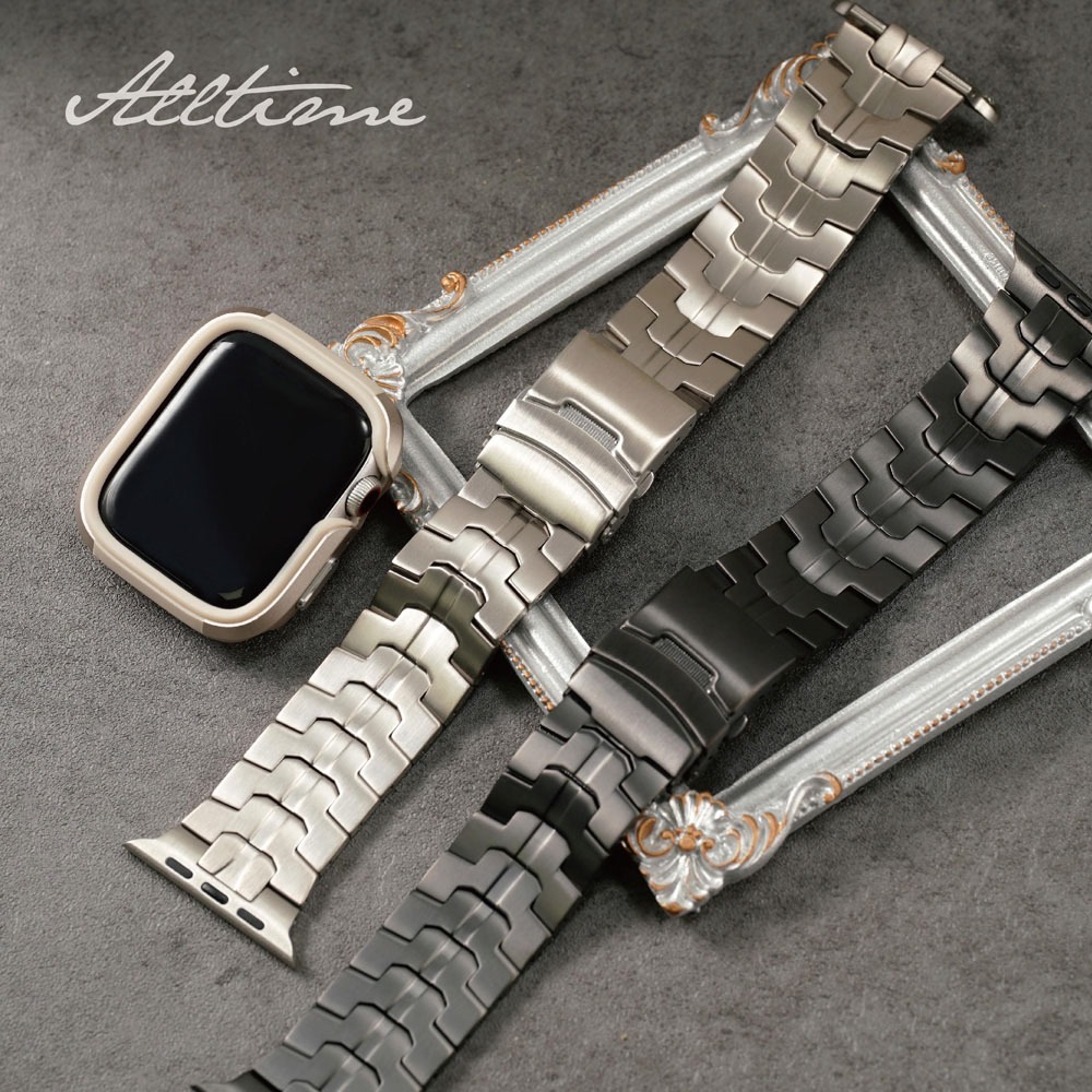 【太空金屬-鈦Ti】AllTi22 鋼鐵人鎧甲鈦合金 Apple watch 錶帶 蘋果錶帶-細節圖6