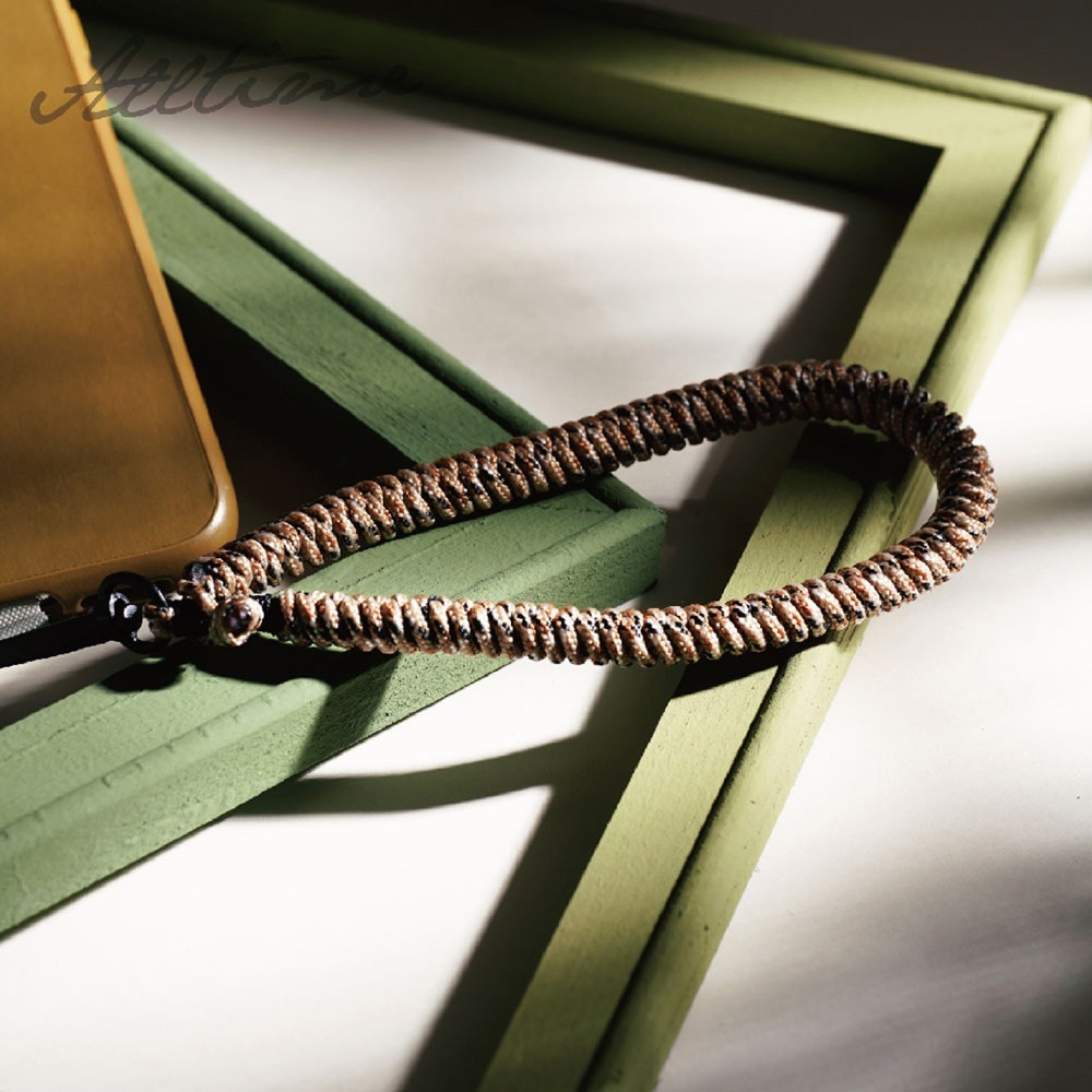 【AllTime】韓系質感編織腕帶手機掛繩 (附手機掛片) 手機吊繩 手機腕-細節圖9