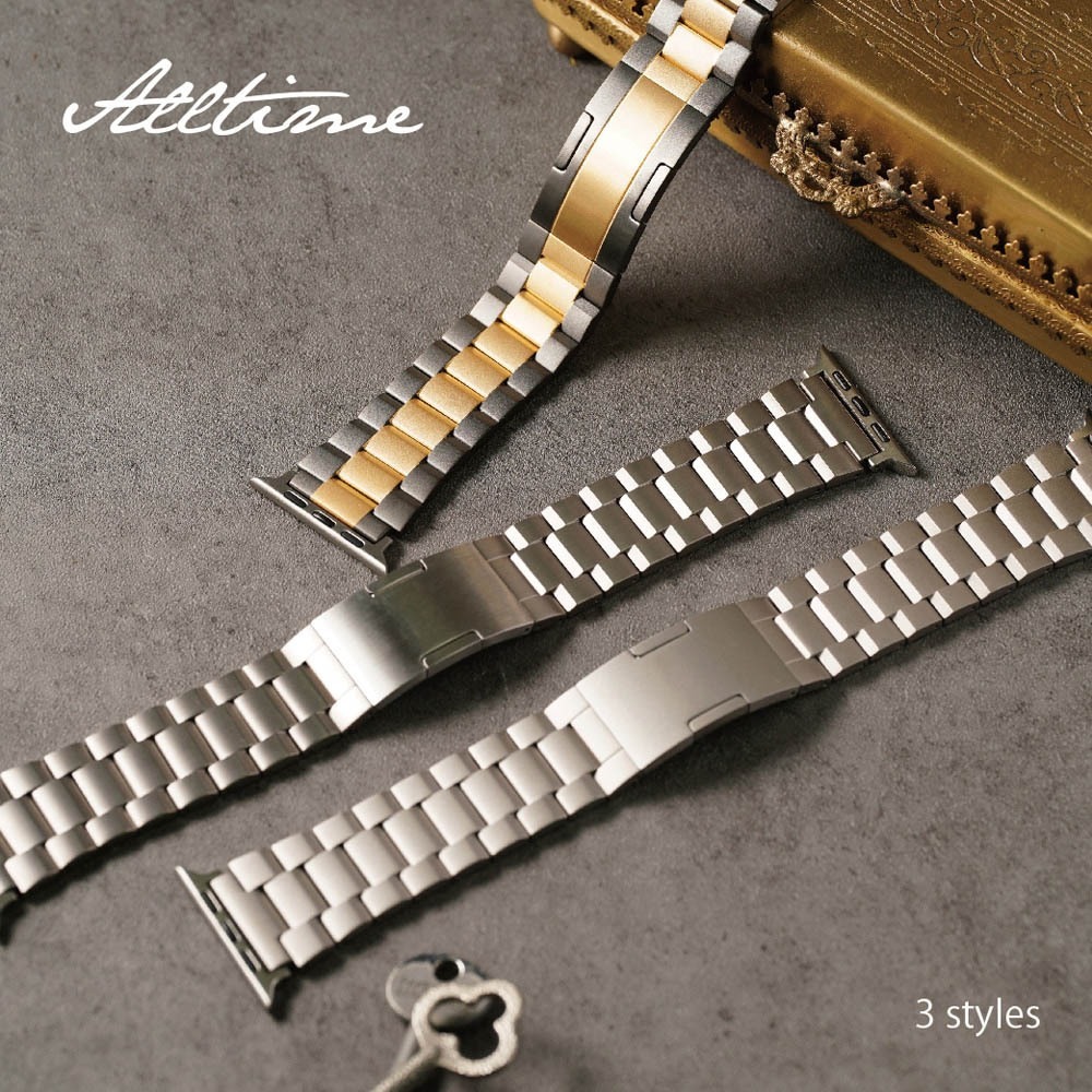 【太空金屬-鈦Ti】切面緞光磨砂鈦合金 Apple watch通用錶帶 Ultra S10 S9 S8 S7 SE-細節圖2