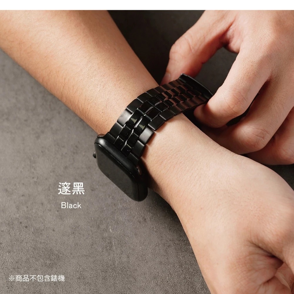 【鈦Ti-新品到港】雙線方塊鈦合金 Apple watch通用錶帶 Ultra S10 S9 S8 S7 SE-細節圖9