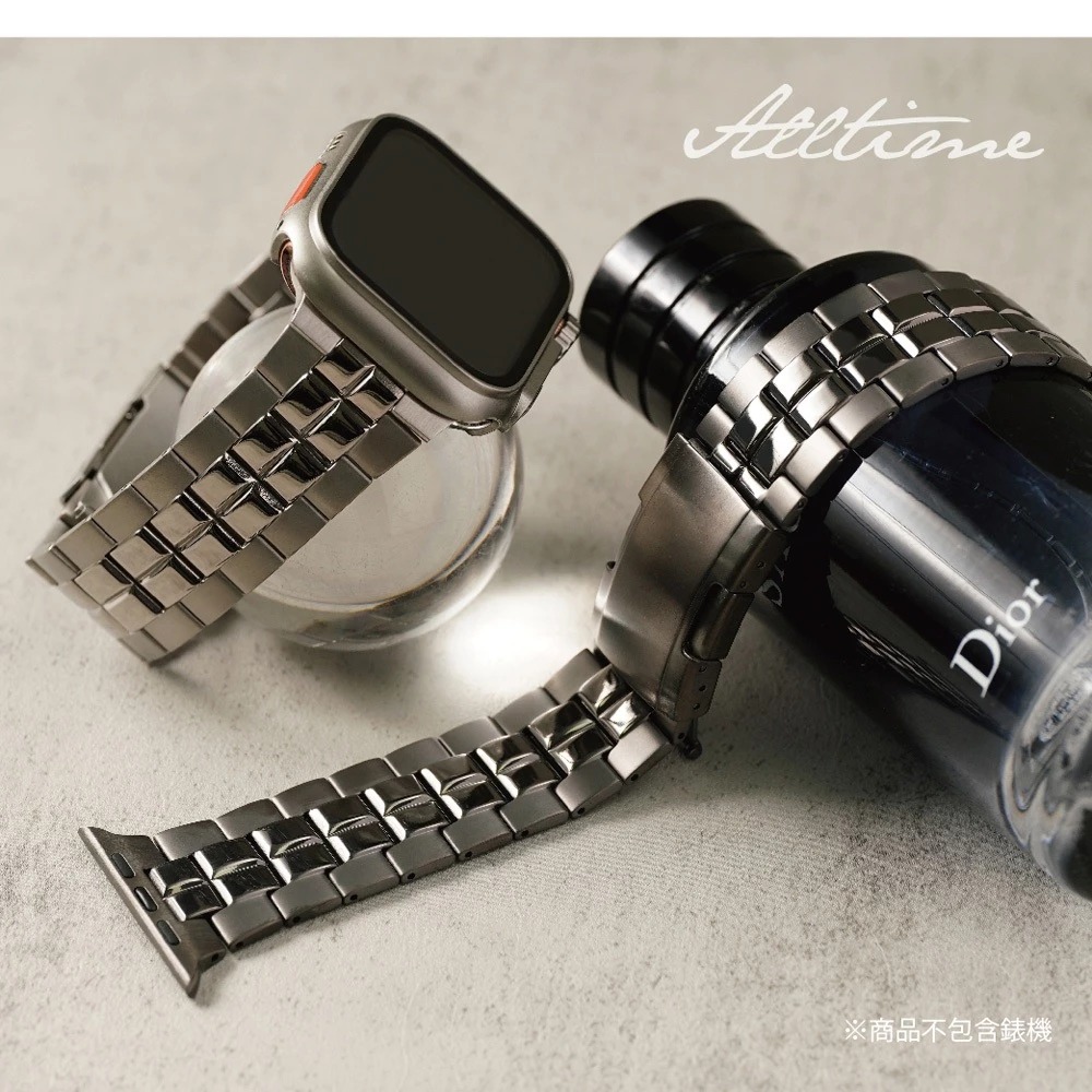 【鈦Ti-新品到港】雙線方塊鈦合金 Apple watch通用錶帶 Ultra S10 S9 S8 S7 SE-細節圖11