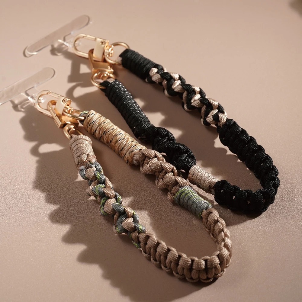 【AllTime】尼龍麻花編織腕帶手機掛繩 (附手機夾片) 手機吊繩 手機腕繩 手機繩 錢包掛繩 錢包繩-細節圖8