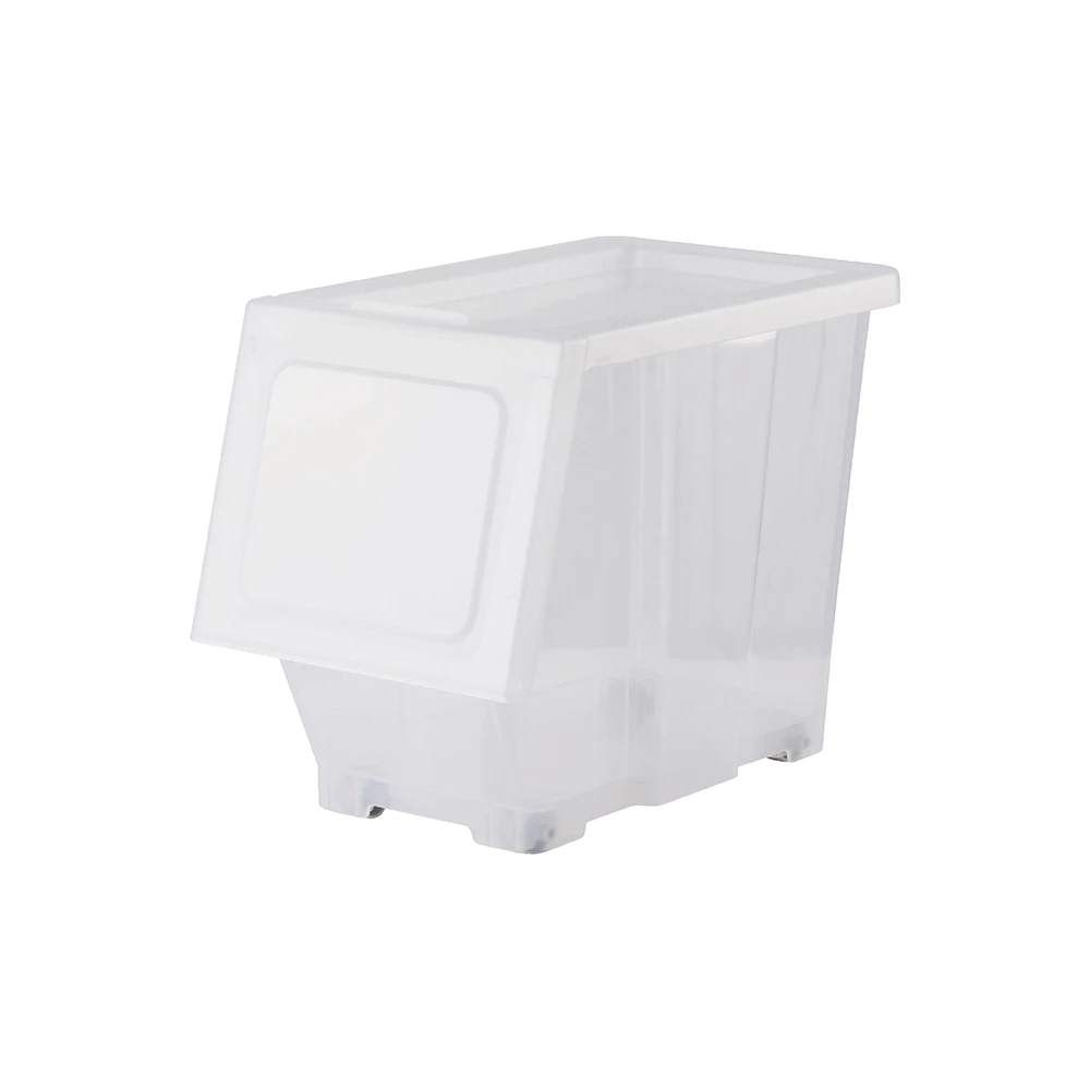 「現貨專區」 雅典娜下掀式整理箱 17L 透明收納箱 整理箱 收納箱 好室貓-細節圖2