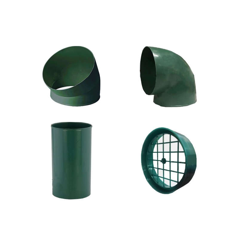 尚成百貨 · 鋁風管【45度彎頭/90度彎頭/直管/防鳥接頭】連接鋁風管 鋁風管接頭 通風管接頭 PVC 排油煙機-細節圖2