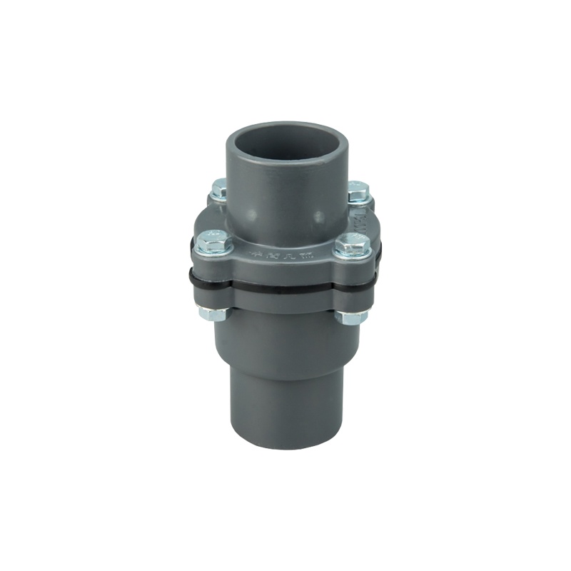 PVC【中間逆止閥】四角型中間閥 立式逆止閥 四角型 逆止 凡而 中間凡而 3/4＂ 1＂ 1-1/4＂ 1-1/2＂-細節圖2