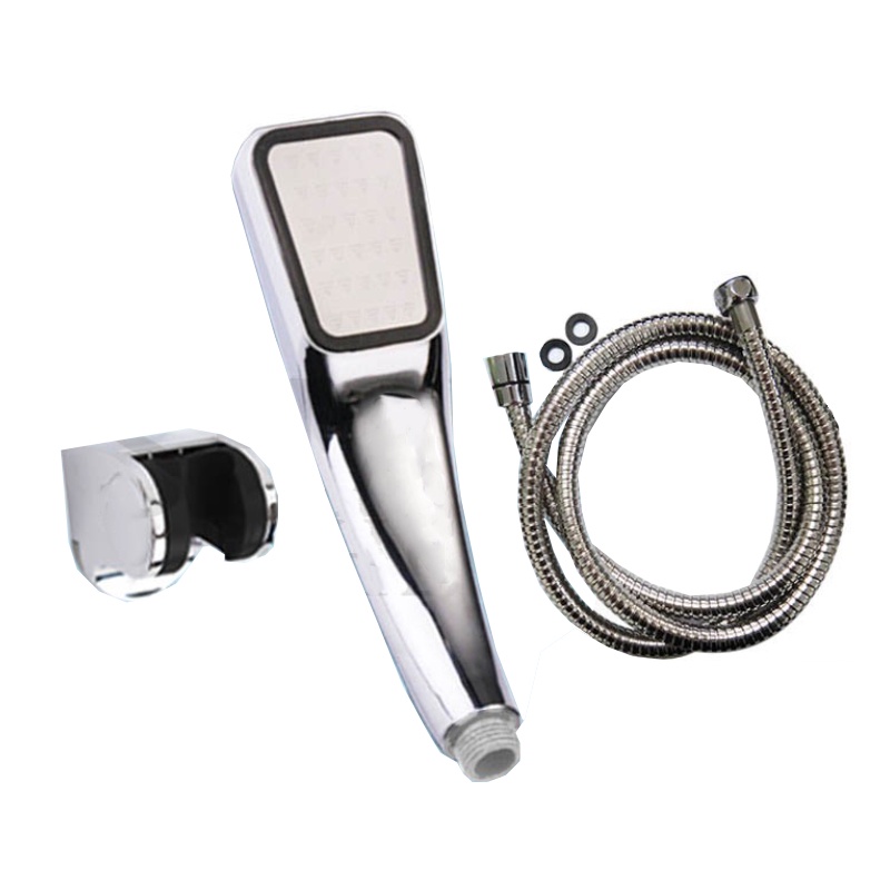 台灣出貨附發票【蓮蓬頭三件套裝組-一次齊全】超強 300孔 增壓蓮蓬頭 加壓300% 省水30% SPA 高壓 按摩-細節圖2