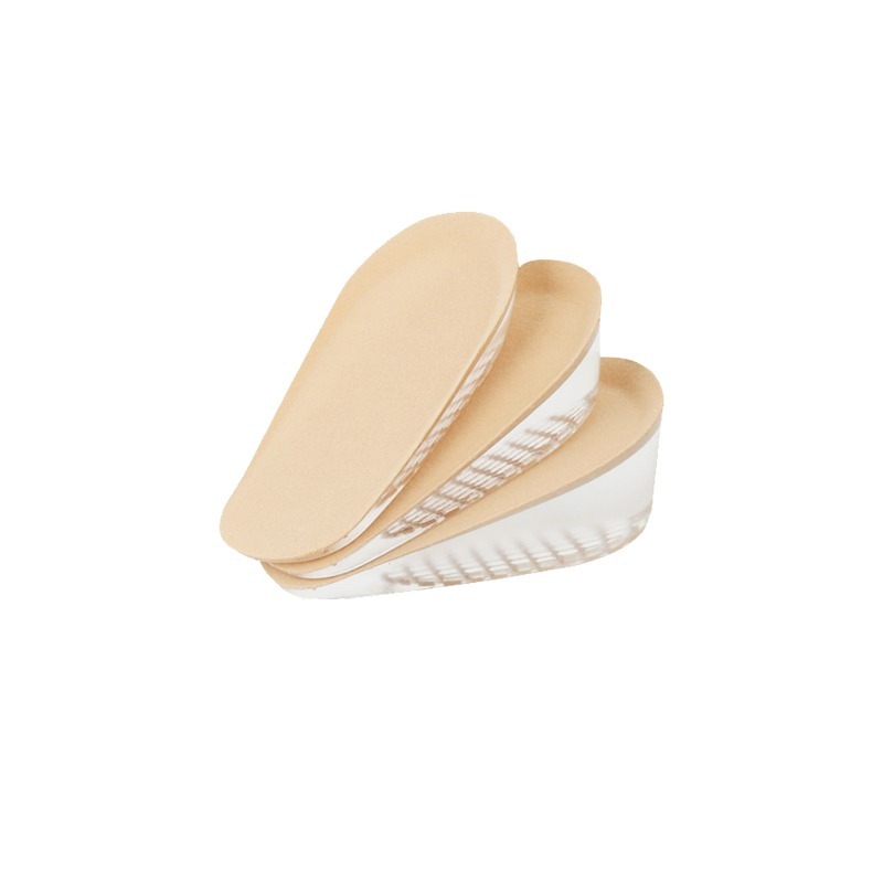 隱形內增高鞋墊 膚色鞋墊 增高鞋墊 增高墊 矽膠鞋墊 內增高鞋墊 矽膠增高鞋墊 內增高 後跟墊 腳跟-細節圖2