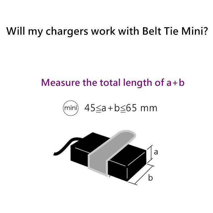 1組2入｜迷你版｜LeadTrend iPad iPhone 充電器專用一體收線器 Belt Tie Mini 喵之隅-細節圖2