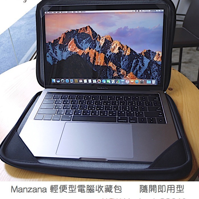 Manzana MacBook Pro 13/14/16 吋 M1/M2 隨開即用型電腦包 全開型筆電保護套 喵之隅-細節圖2