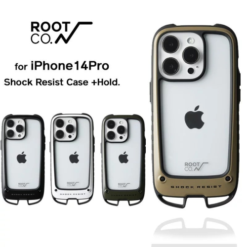 iPhone 14 系列｜日本 ROOT CO. 14 Plus Pro Max 雙掛勾軍規防摔保護殼 喵之隅