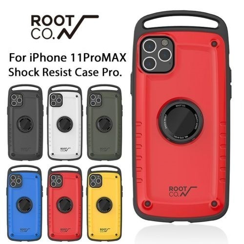 日本 ROOT CO. iPhone 11 Pro Max (6.5吋) 掛勾式軍規防摔保護殼 喵之隅