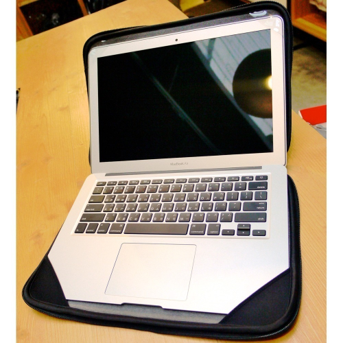 Manzana MacBook Air 13吋 M1/M2 隨開即用型 輕便型電腦收藏包 全開型 筆電收納保護套 喵之隅