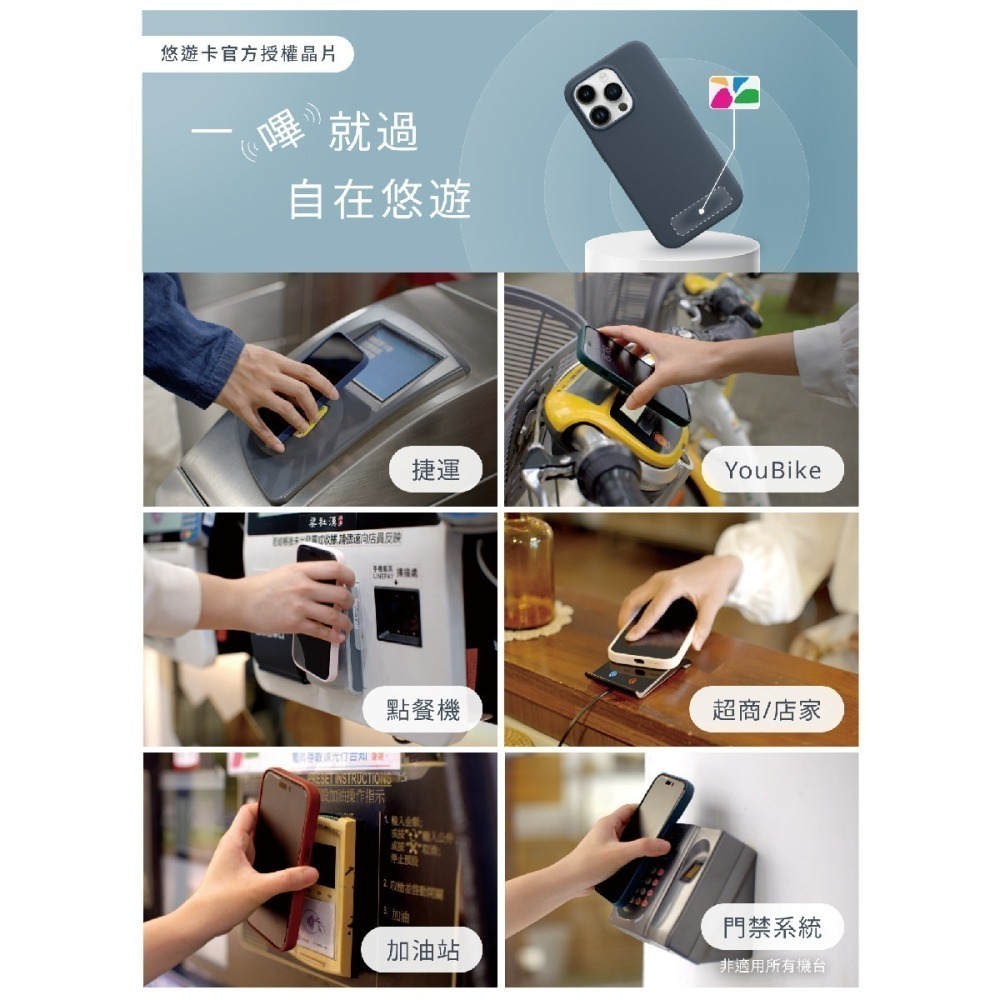 iPhone 15 系列｜悠遊嗶嗶殼 ✅悠遊卡官方認證 ✅MagSafe｜Linkase 保護殼 喵之隅-細節圖8