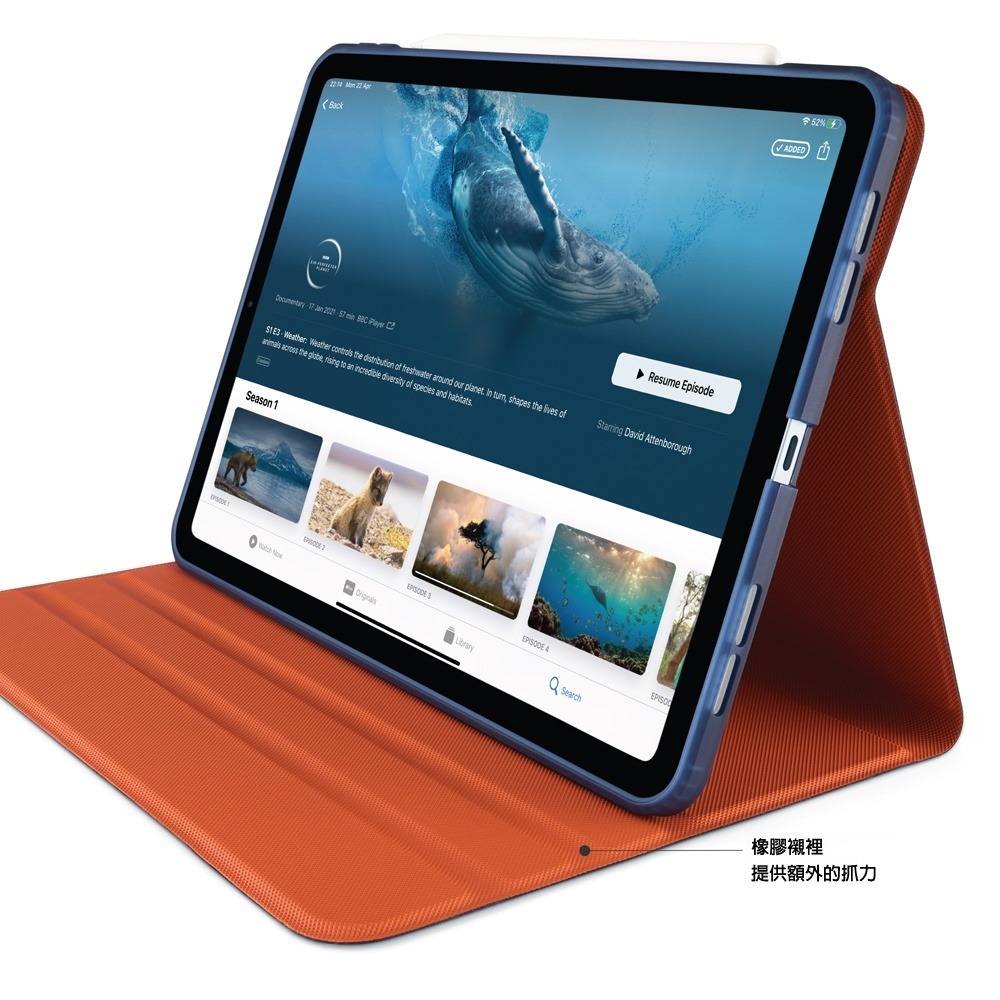 2024 iPad Air 11 M2、Air 10.9 (4/5代) 可旋轉✘沒筆槽｜Pipetto 側翻皮套 喵之隅-細節圖5