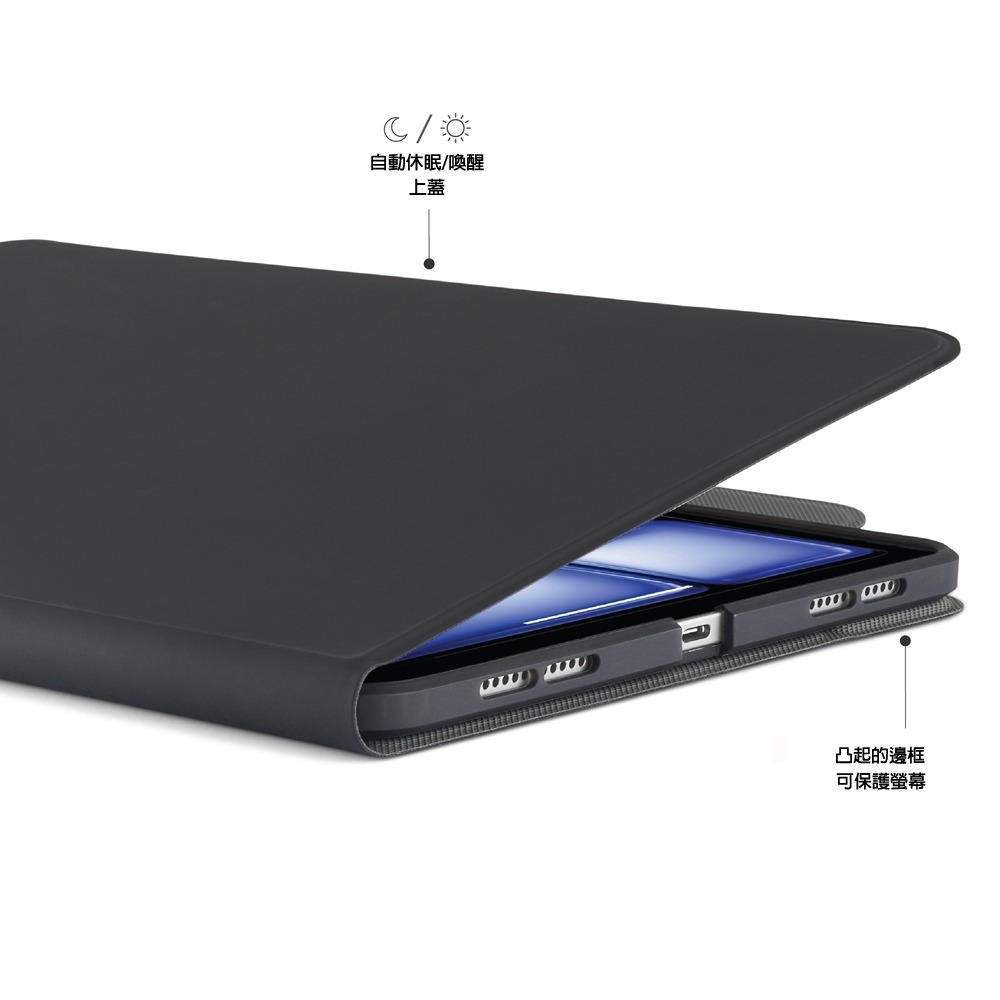 2024 iPad Air 11 M2、Air 10.9 (4/5代) 可旋轉✘沒筆槽｜Pipetto 側翻皮套 喵之隅-細節圖8