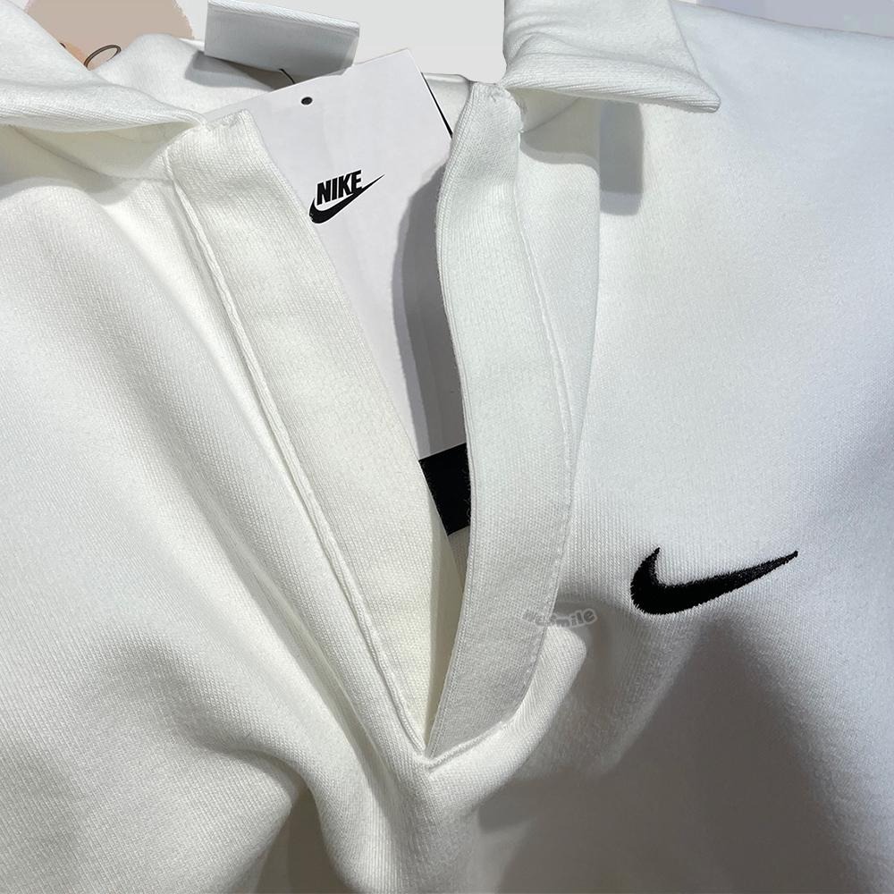 WS🙂刺繡 NIKE NSW POLO TOP 短版 短袖 短T NIKE短T NIKE短袖 上衣 DV7885 小勾-細節圖6