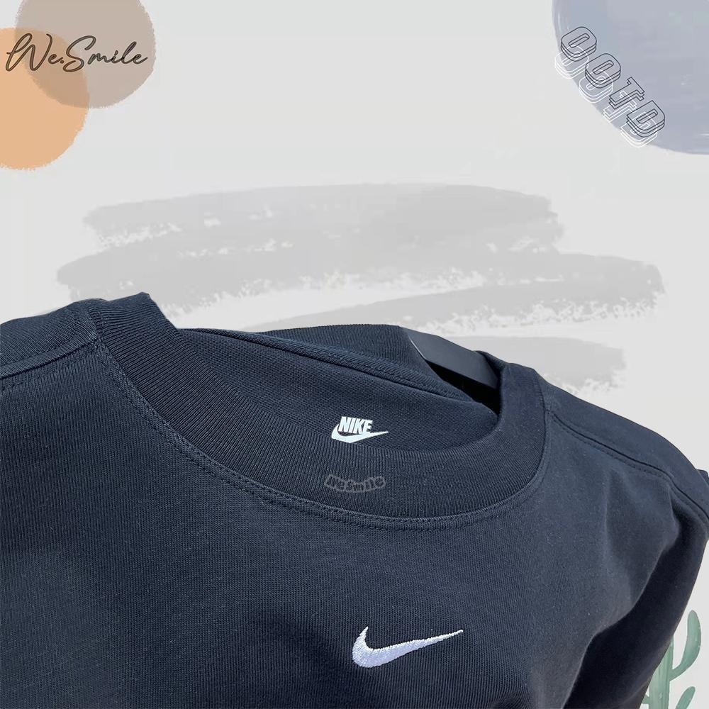 WS🙂 女款 刺繡 NIKE OVERSIZED TEE 落肩T 男友T DX7911 NIKE短T 短袖 短T 上衣-細節圖5