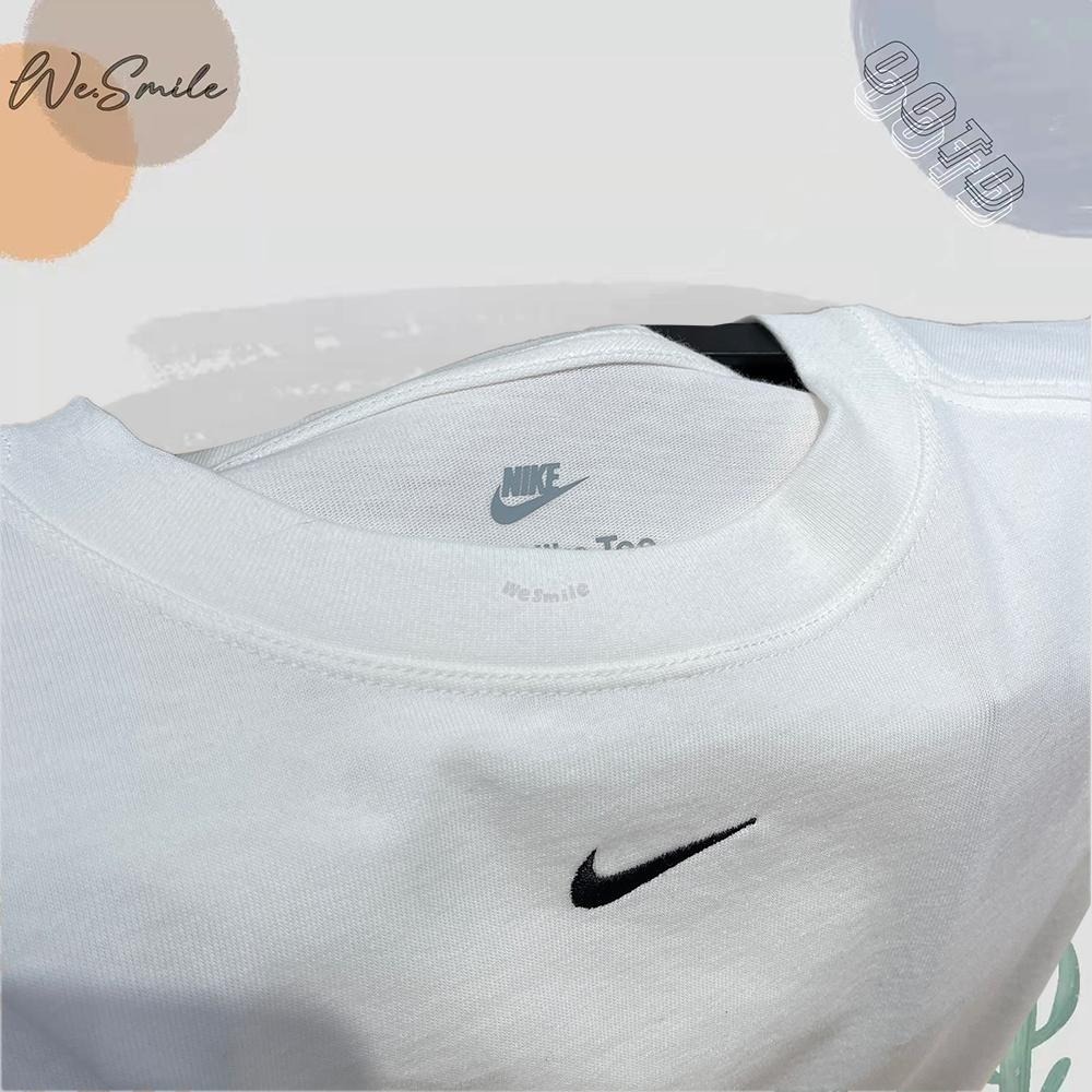 WS🙂 女款 刺繡 NIKE OVERSIZED TEE 落肩T 男友T DX7911 NIKE短T 短袖 短T 上衣-細節圖6