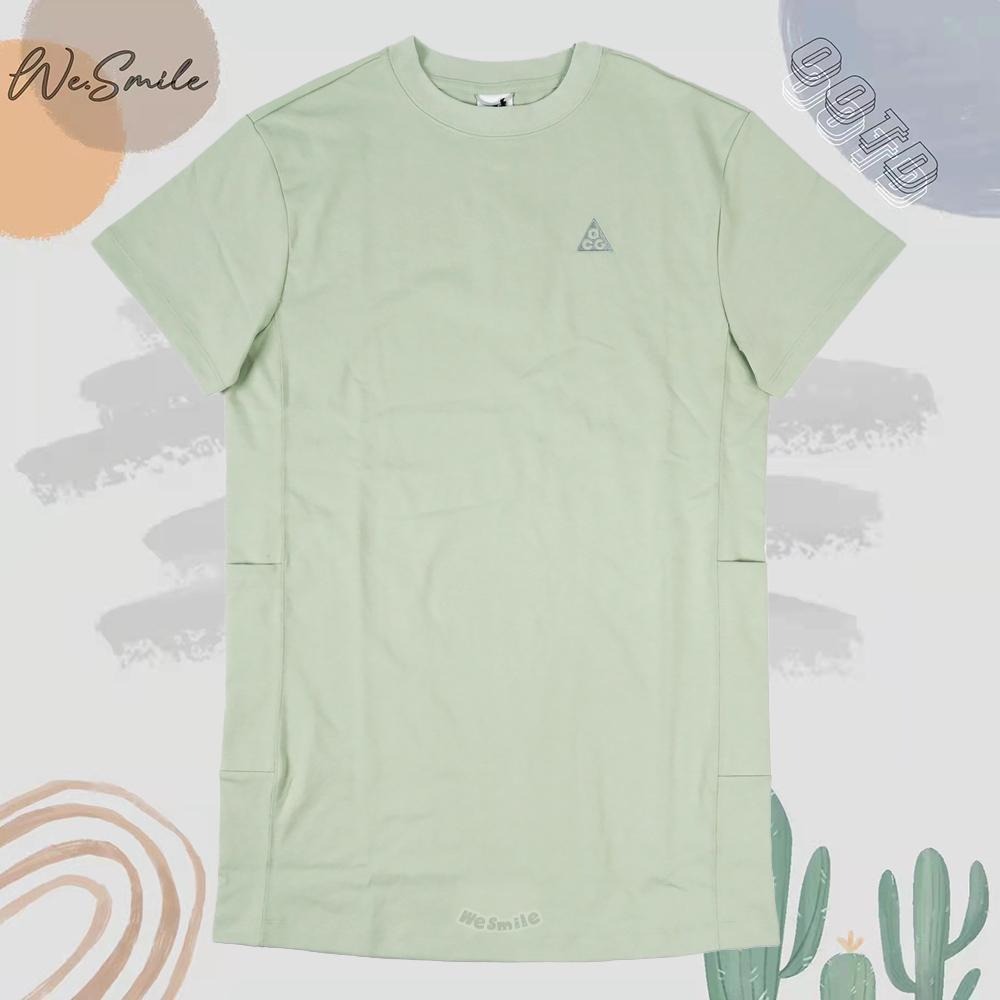 WS🙂女款 NIKE ACG DRESS 洋裝 短T 短袖 連身裙 長版T NIKE洋裝 NIKE連身裙 DB3603-細節圖5