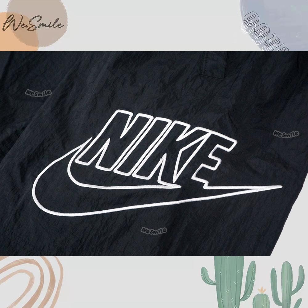 WS🙂 男款 NIKE 描邊刺繡 大勾 短褲 NIKE短褲 運動短褲 健身褲 NIKE褲 DB3811  梭織短褲 褲-細節圖5