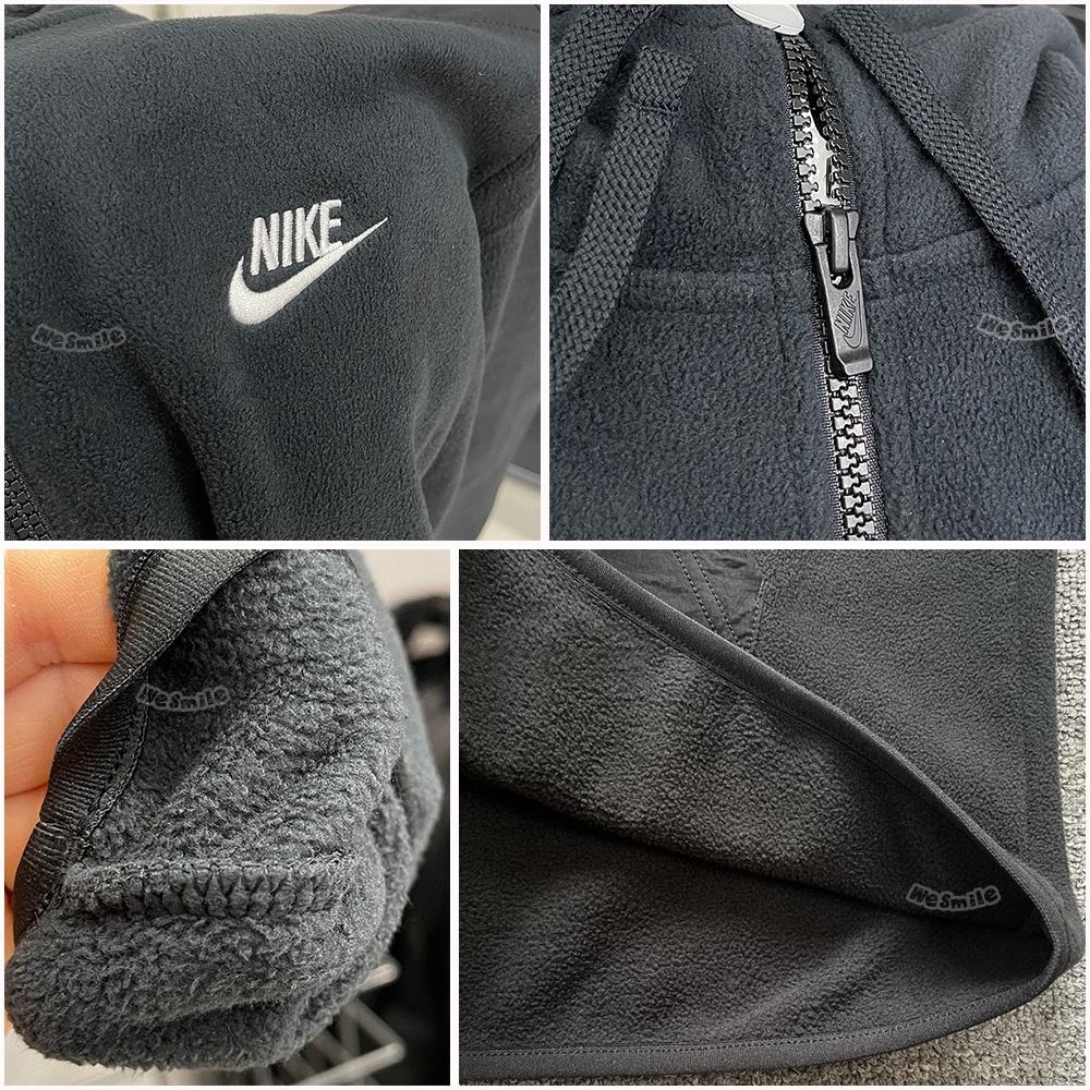 WS🙂男款 NIKE PLUS 絨毛 外套 連帽外套 NIKE外套 NIKE連帽外套 訓練外套 dd4883 毛絨外套-細節圖6