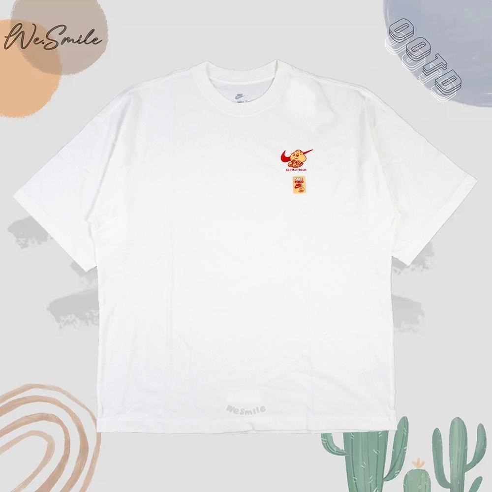 WS 男女款 NIKE TEE NIKE短T NIKE短袖 短T 短袖 上衣 FB9808 落肩T 寬版T 情侶T 落肩-細節圖3