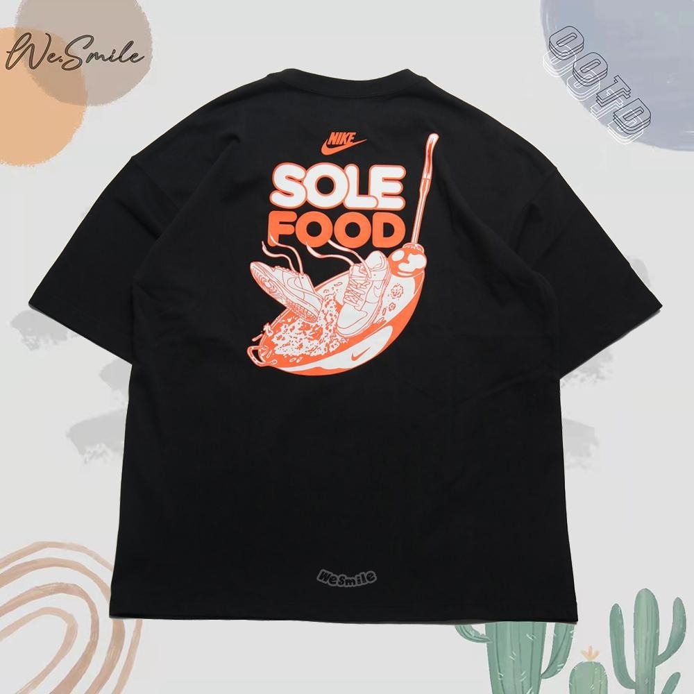 WS 男女款 NIKE TEE NIKE短T NIKE短袖 短T 短袖 上衣 FB9808 落肩T 寬版T 情侶T 落肩-細節圖4