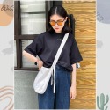 WS🙂女款 刺繡 NIKE 落肩 寬版 短T NIKE短T NIKE短袖 短袖 落肩T 上衣 DD1238 NIKET-規格圖9