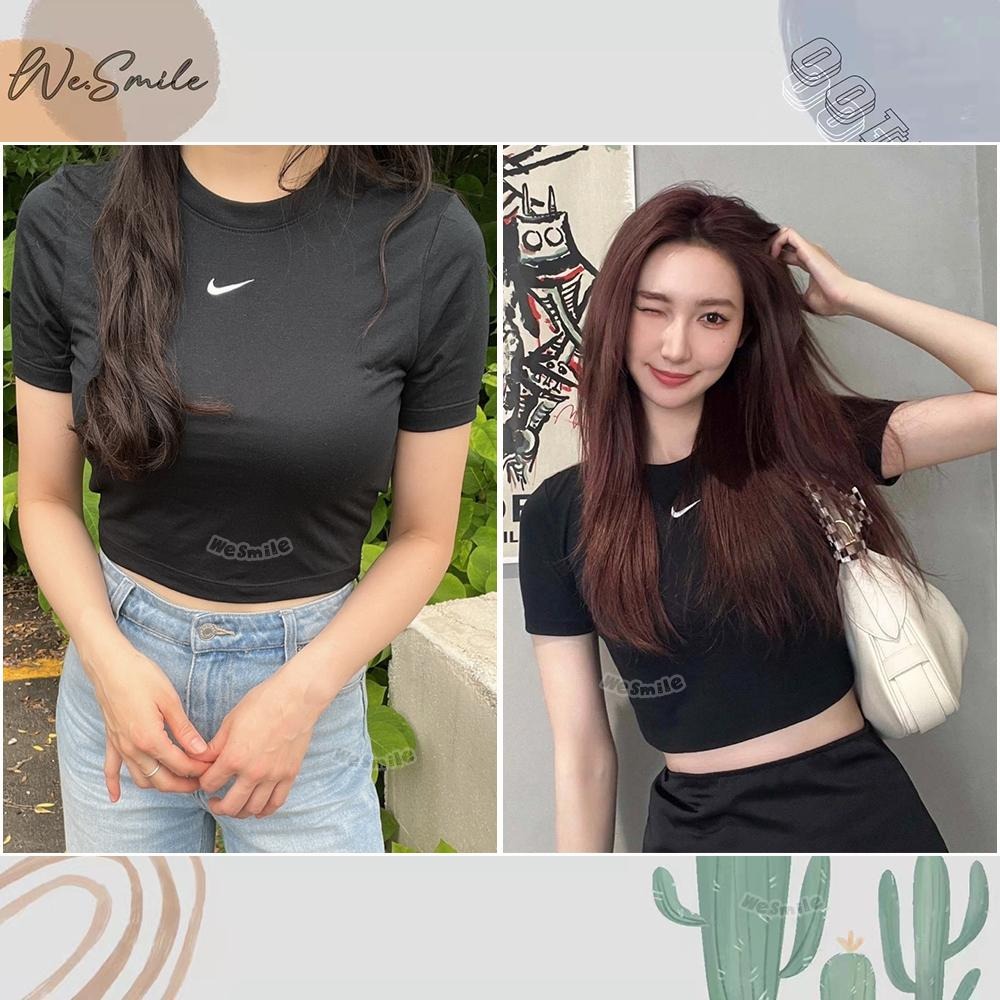 WS🙂女款 短版 NIKE ESSNTL TEE NIKE短T NIKE短袖 短T 短袖 上衣 FB2874 短版上衣-細節圖4