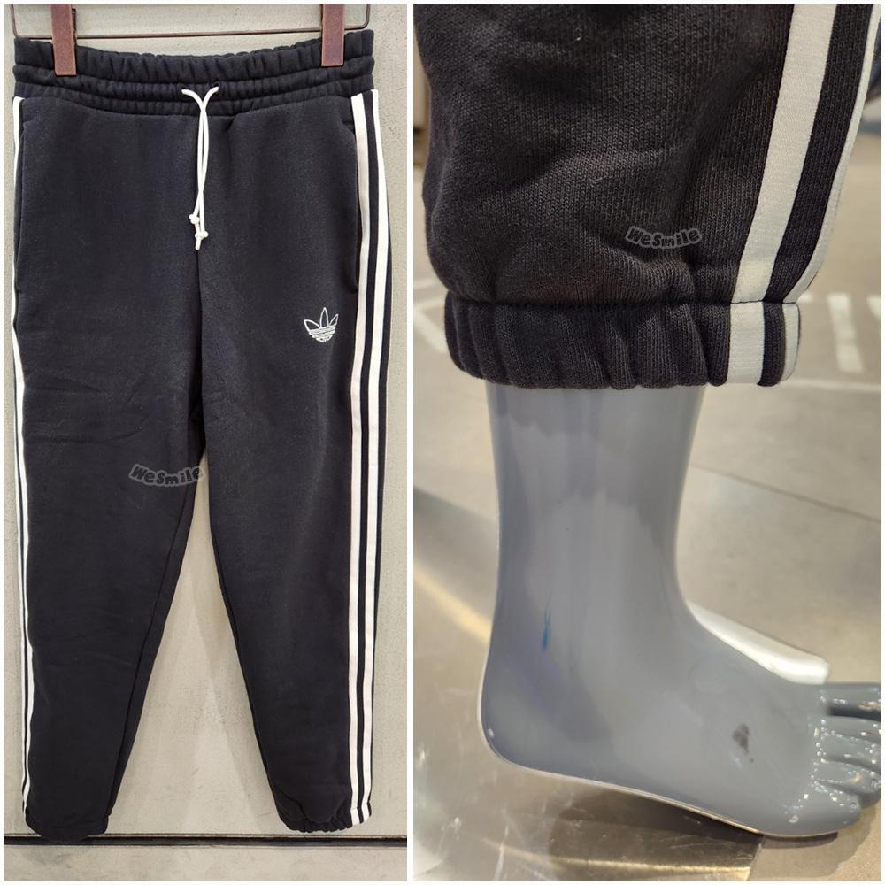 WS  ADIDAS TRF PANT 三線褲 愛迪達 棉褲 縮口褲 三葉草 棉長褲 IC8125 IC8124 健身褲-細節圖7