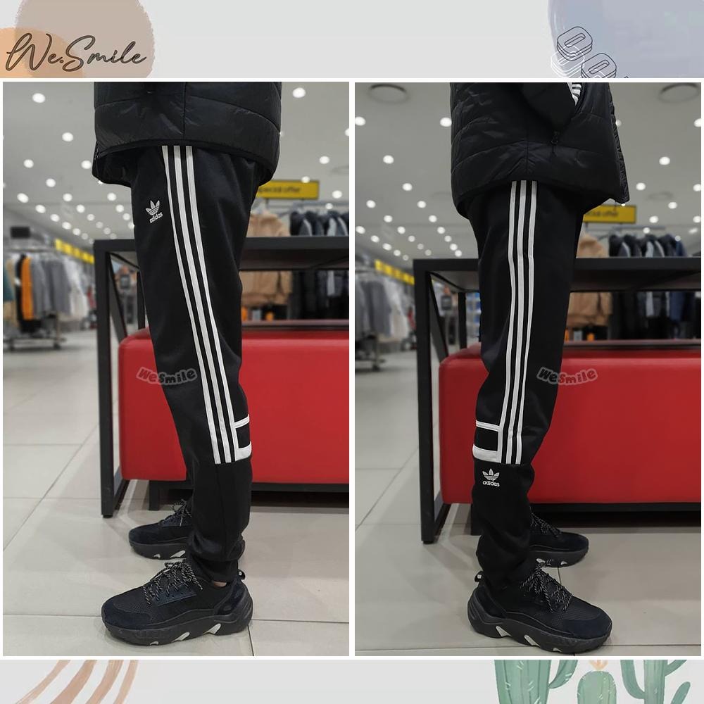 WS  男款 ADIDAS 3C PANT 三葉草 三線褲 愛迪達三線褲 愛迪達 長褲 縮口褲 HK7429 訓練褲 褲-細節圖5