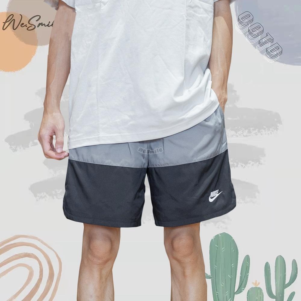WS🙂 男款 NIKE SHORT 刺繡 海灘褲 衝浪褲 NIKE短褲 網眼 NIKE衝浪 NIKE沙灘 DM6832-細節圖2
