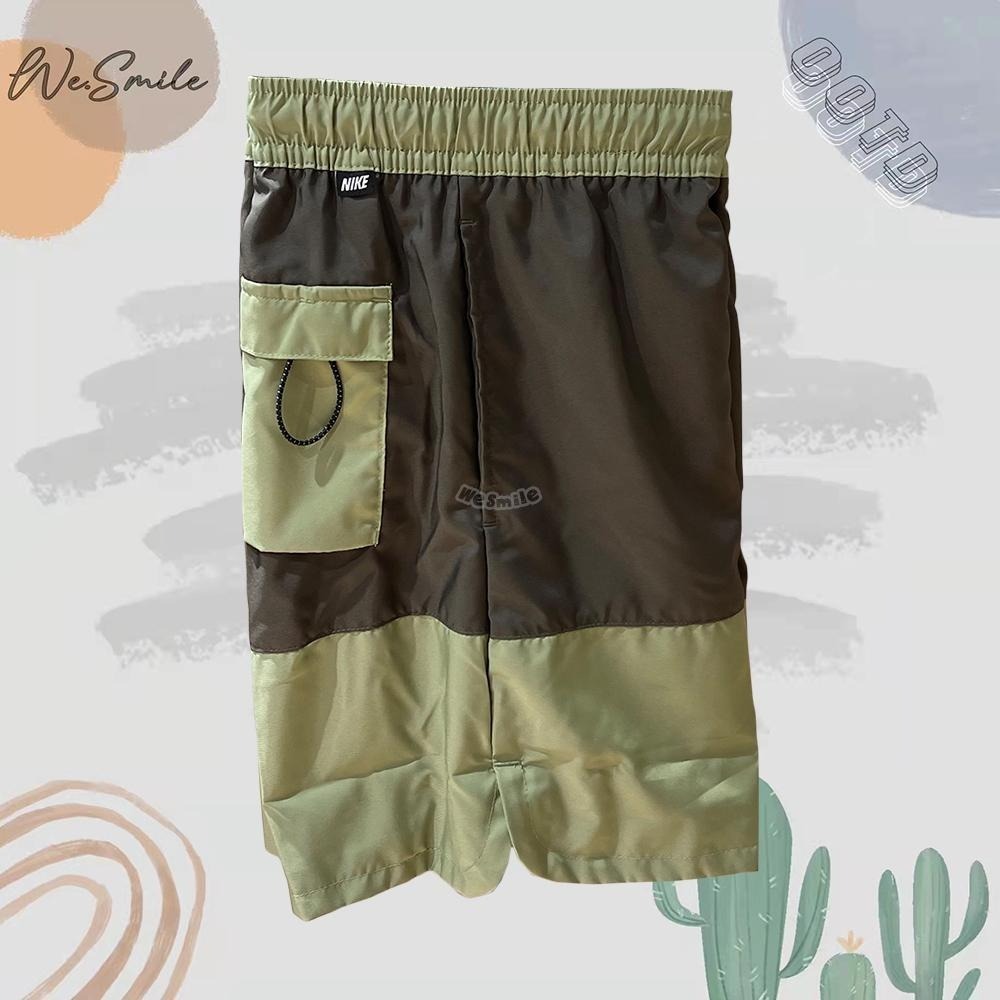WS🙂 男款 NIKE SHORT 刺繡 海灘褲 衝浪褲 NIKE短褲 網眼 NIKE衝浪 NIKE沙灘 DM6832-細節圖4