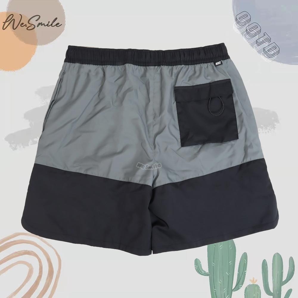 WS🙂 男款 NIKE SHORT 刺繡 海灘褲 衝浪褲 NIKE短褲 網眼 NIKE衝浪 NIKE沙灘 DM6832-細節圖5
