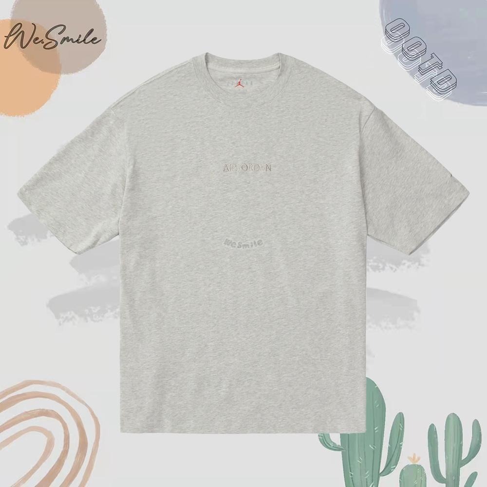 WS🙂男款 刺繡 JORDAN Tee 短t 短袖 喬丹 棉t JORDAN短T 喬丹短T 飛人 FJ1970 上衣-細節圖2