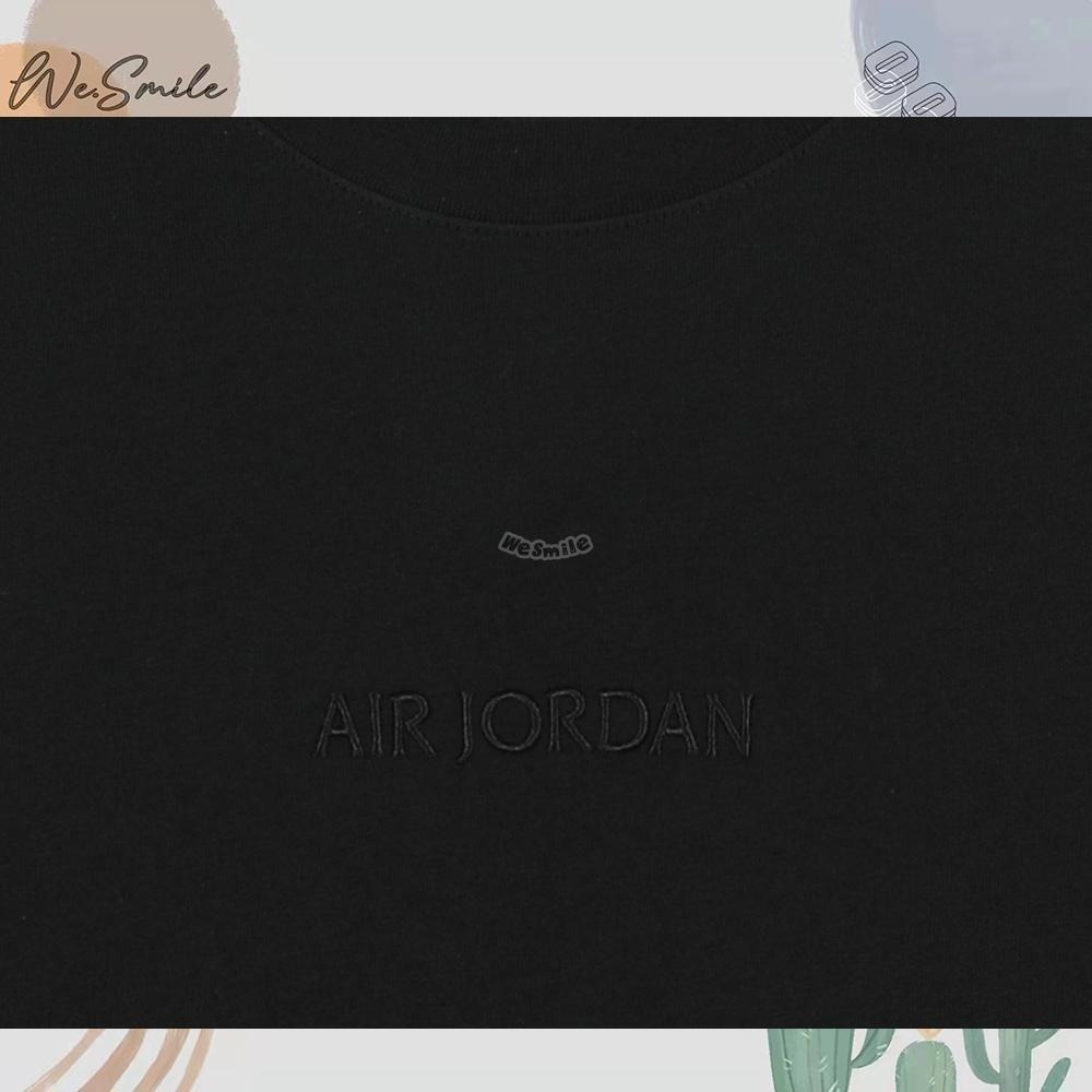 WS🙂男款 刺繡 JORDAN Tee 短t 短袖 喬丹 棉t JORDAN短T 喬丹短T 飛人 FJ1970 上衣-細節圖8