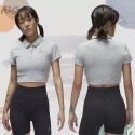 WS🙂女款 刺繡 JORDAN POLO 喬丹 短版 POLO衫 短袖 短T JORDAN短袖 DZ3333 喬丹短T-規格圖9