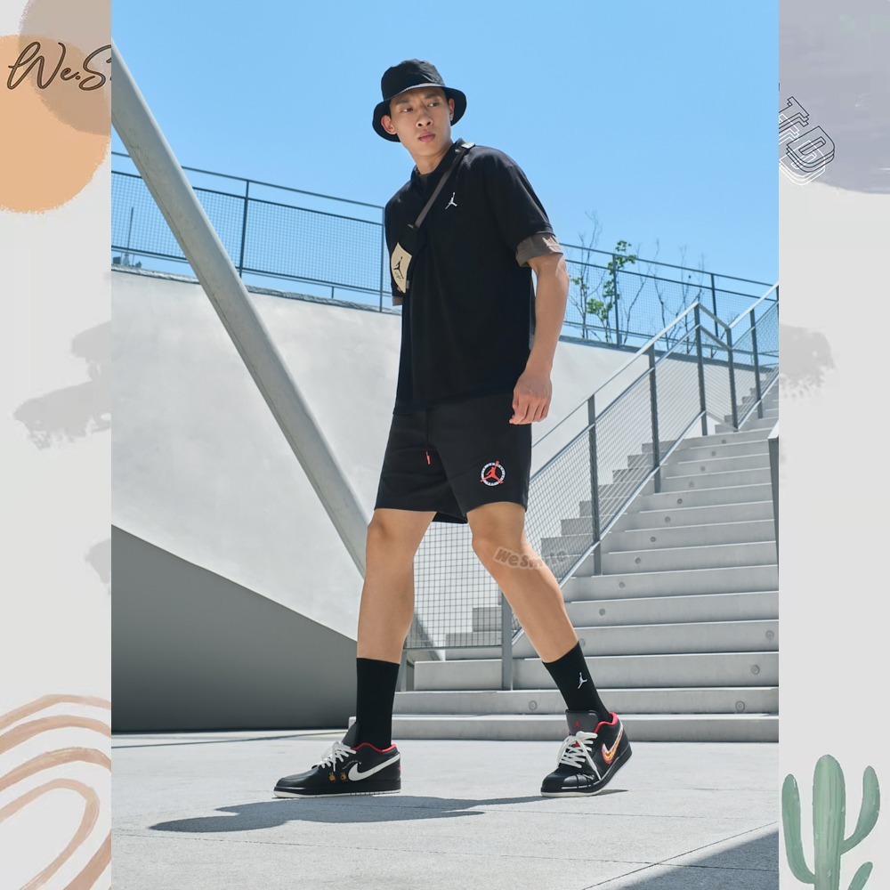 WS🙂男款 網眼 JORDAN SHORTS 喬丹短褲 衝浪褲 海灘褲 DX9723 短褲 網眼短褲 健身短褲 喬丹褲-細節圖8