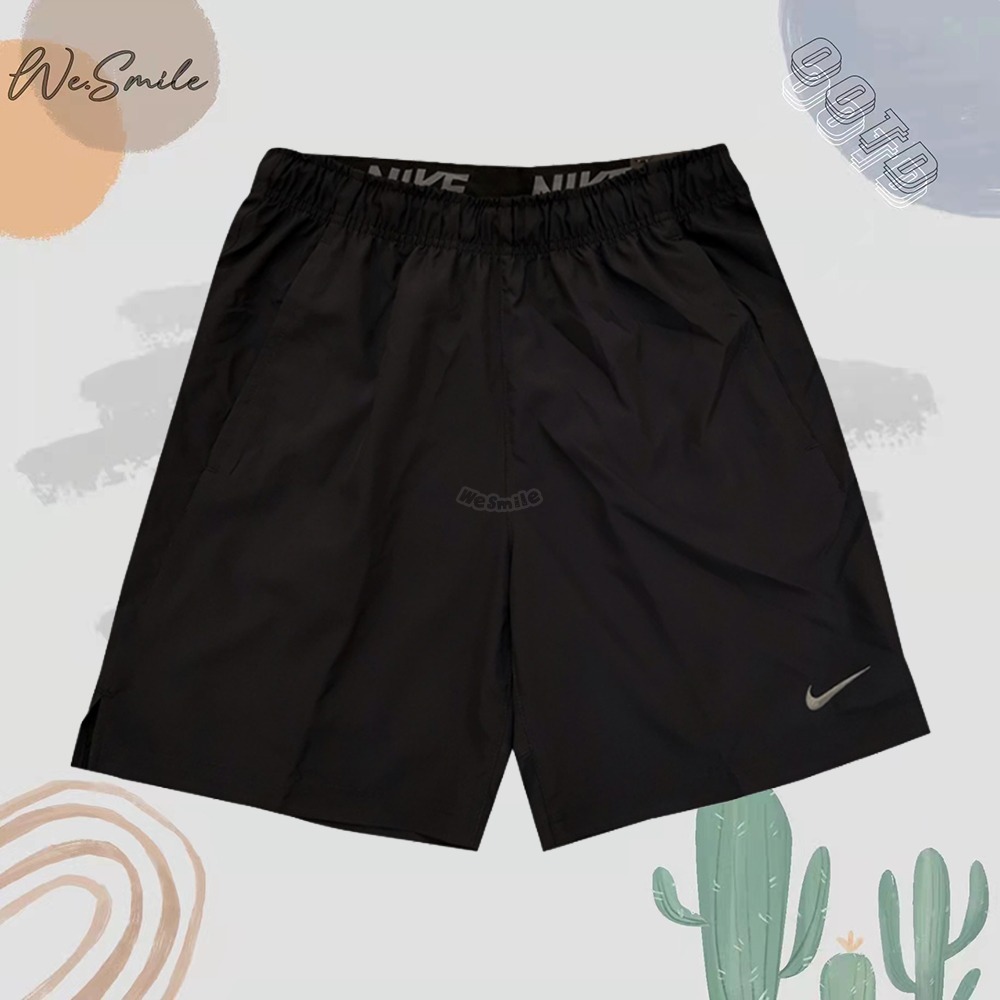 WS🙂男款 NIKE 速乾 短褲 NIKE短褲 海灘褲 膝上褲 慢跑褲 健身褲 AT3720 健身褲 NIKE膝上褲-細節圖7
