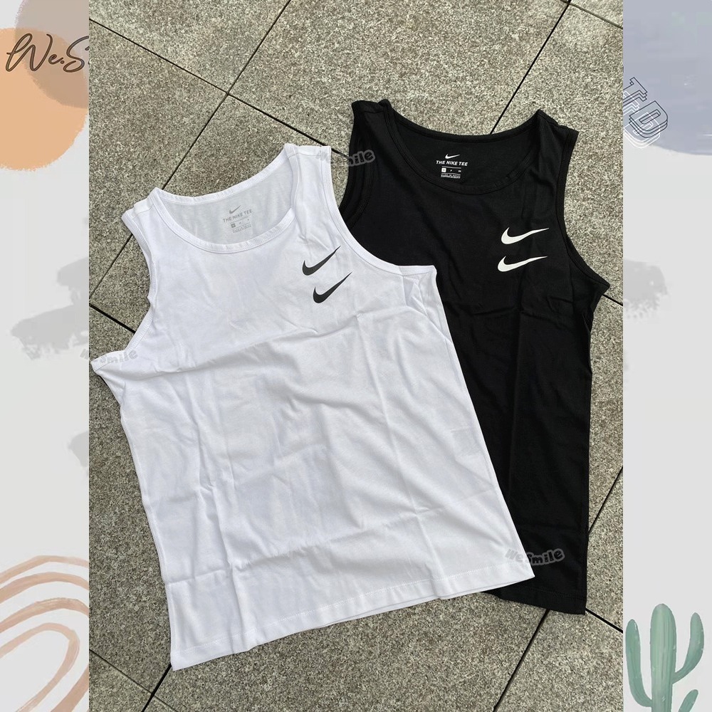 WS🙂 男款 雙勾 NIKE NSW TANK 小LOGO 背心 CQ5294 NIKE背心 健身背心 訓練背心 慢跑-細節圖2