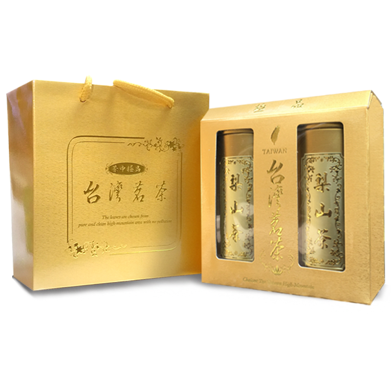 【萬年春】金色四兩梨山茶茶葉150公克(g)/罐　梨山茶　茶葉　茶葉禮盒-細節圖2