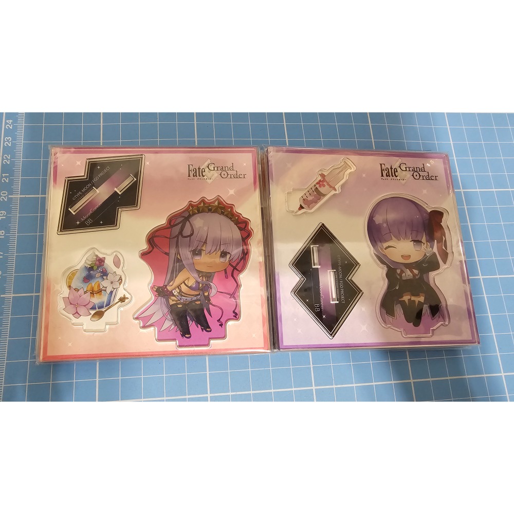 現貨 fate grand order FGO BB，高揚斯卡婭（光／闇）提亞瑪特，德拉科 壓克力立牌-細節圖3