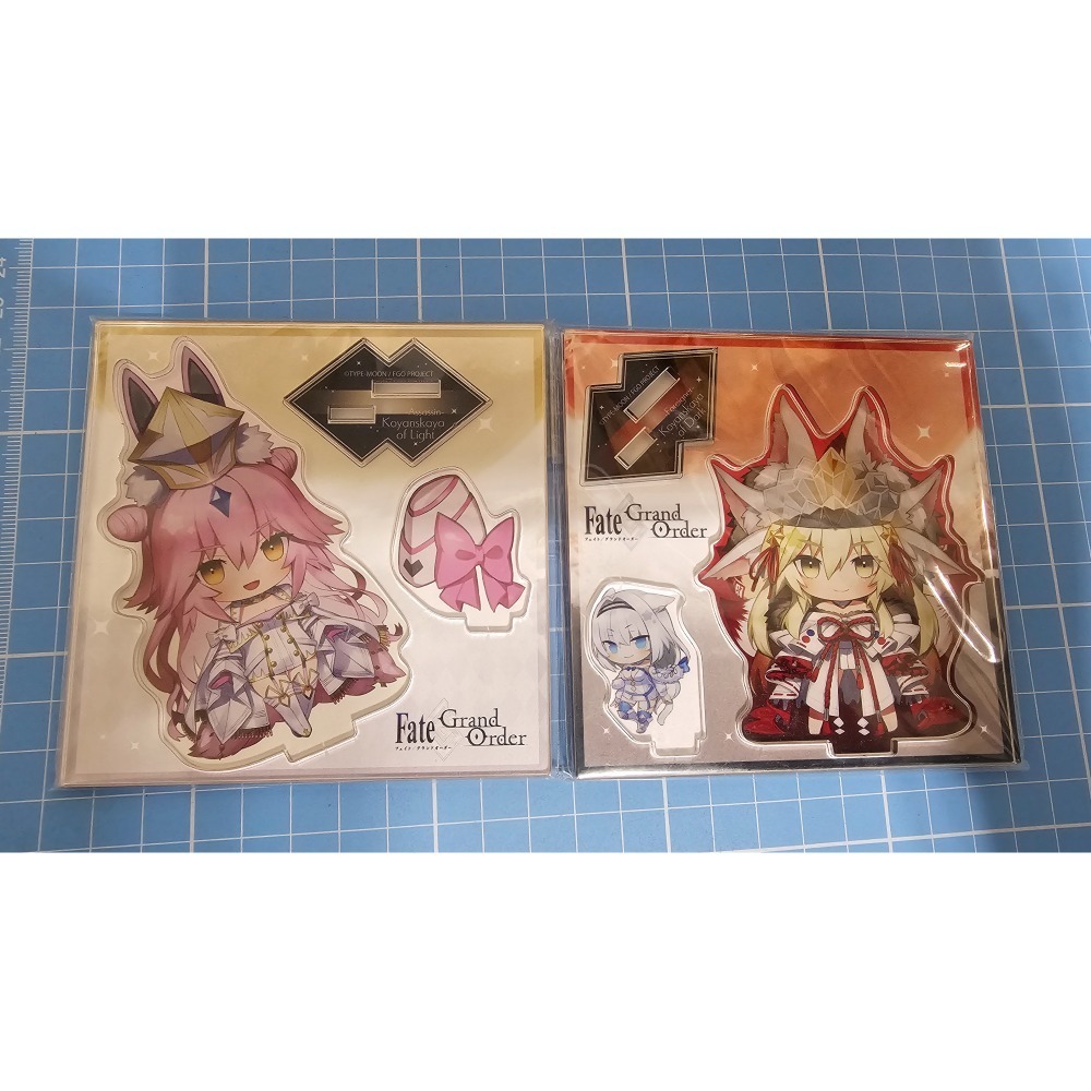 現貨 fate grand order FGO ，高揚斯卡婭（光／闇）提亞瑪特，德拉科 壓克力立牌-細節圖2