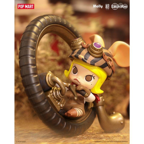 MOLLY STEAM PUNK PIGGY BIKE蒸氣龐克機車小豬手辦- Miumiuking shop