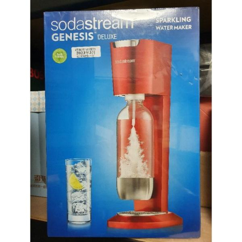 Sodastream 氣泡水機GENESIS DELUXE(紅)