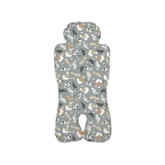 韓國Jellyseat多功能果凍推車涼墊-懶懶貓樂園-細節圖2