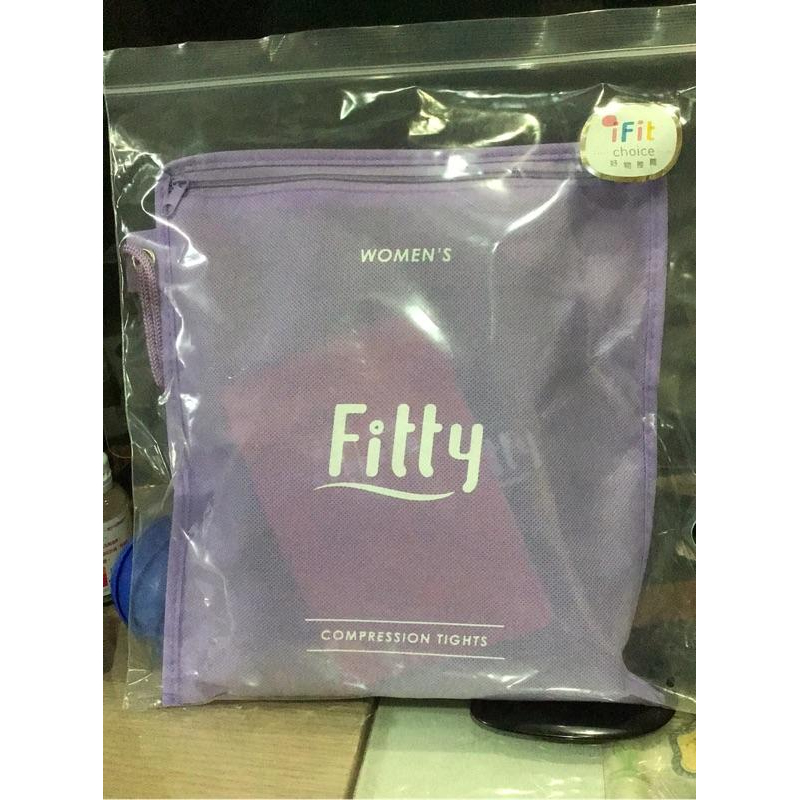 轉售 全新 Fitty假兩件日著壓力褲 圓裙條紋款-S-細節圖2