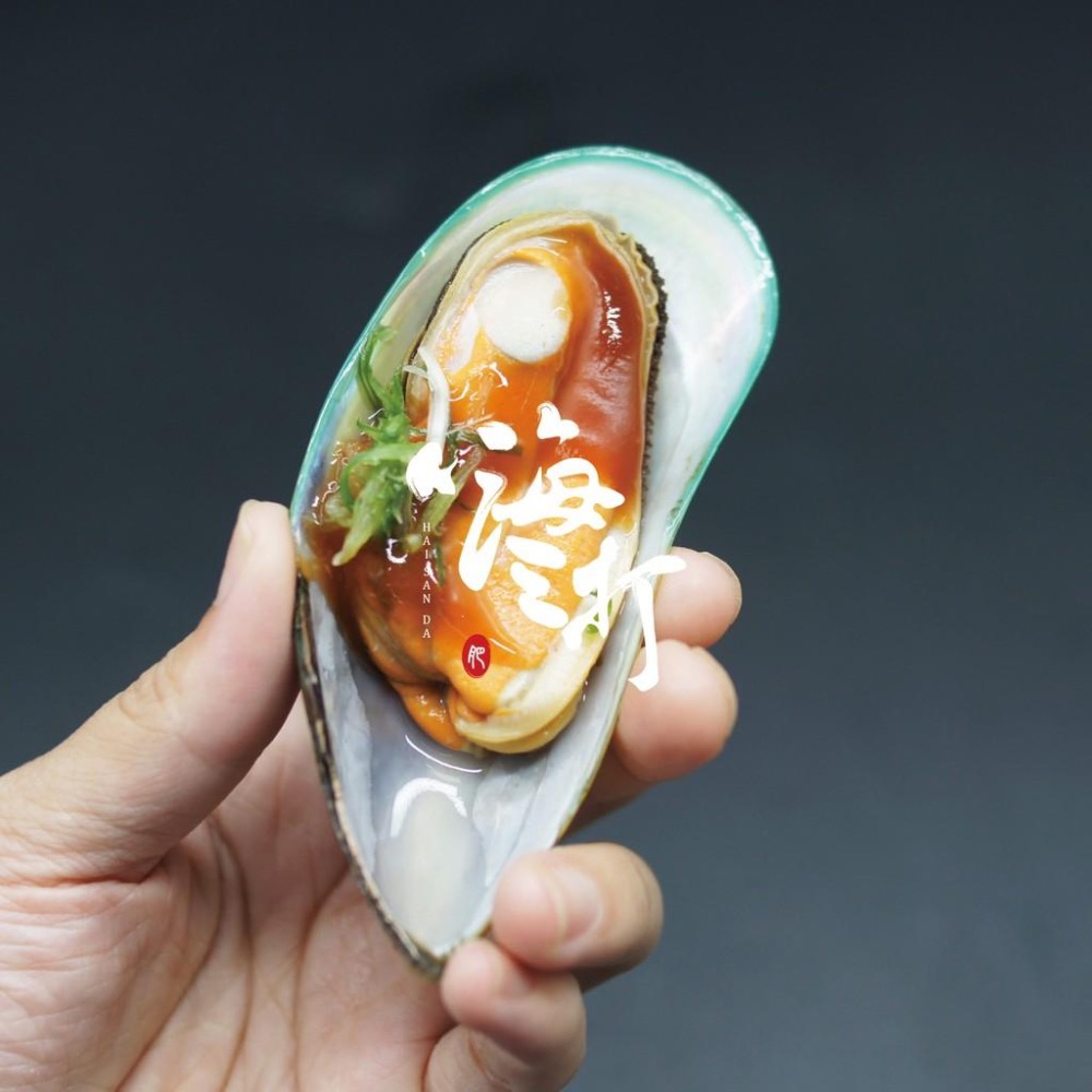 紐西蘭淡菜M 800g 半殼【嗨三打】-細節圖2