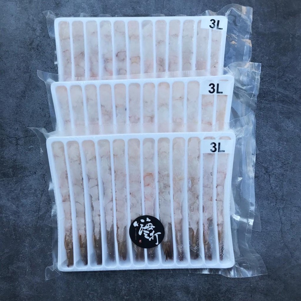 拉長蝦/拉長白蝦（12尾/盒 )【嗨三打】-細節圖5